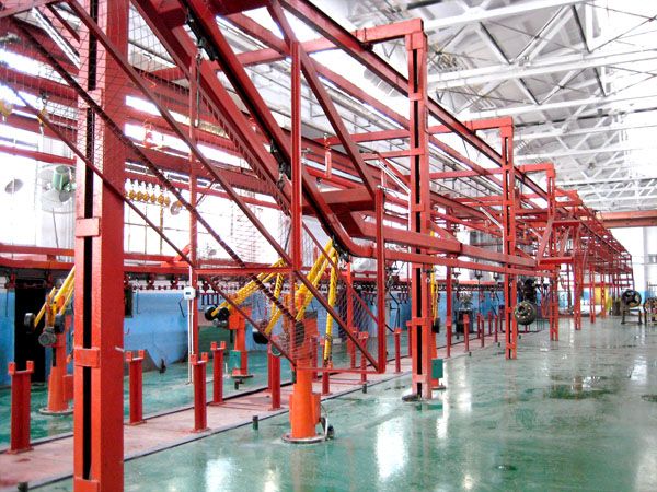 車橋(qiao)裝配線(xian)及物料(liao)輸送線